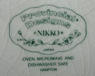 Nikko Japan Provincial Designs Dinnerware