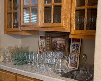 Built-in Bar/Display Cabinets, Bar Sink 