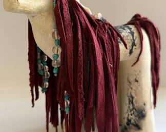 Barbara Peacock Clay Ceramic Horses s/3