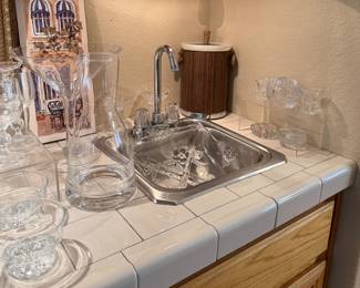 Built-in Bar/Display Cabinets, Bar Sink 