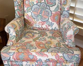 Vintage Wingback Chair pair 