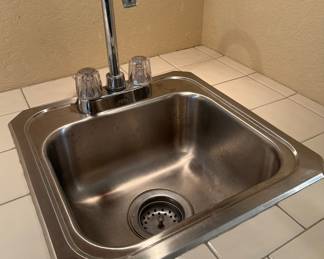 Bar Sink and Faucet