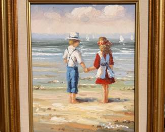 Art Children at the Beach 3/3