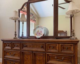 Dresser (Mirror can be sold w/ Dresser or separately-they do not match))