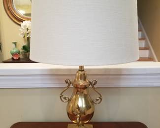 Samovar brass lamp