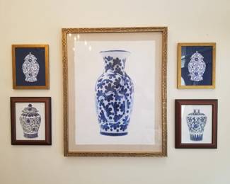 Chinoiserie framed prints