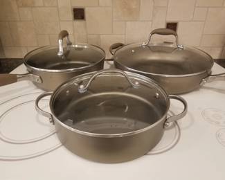 Assorted cookware
