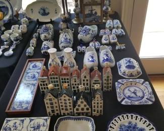 Delft shoes and other collectibles 