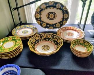 Italian ceramic dinnerware 