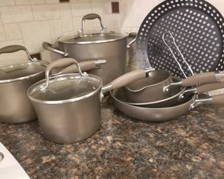 Assorted cookware