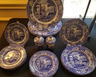 Spode "Blue Italian" tableware