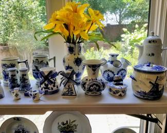Dutch porcelain and ceramics