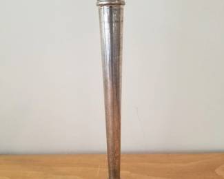 Sterling Trumpet Vase