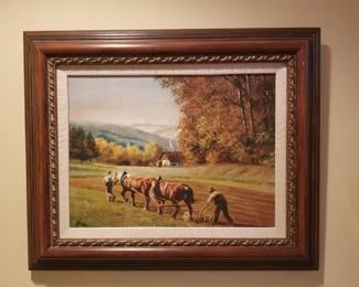 Oil on canvas 