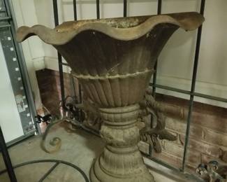 Iron wall fountain 