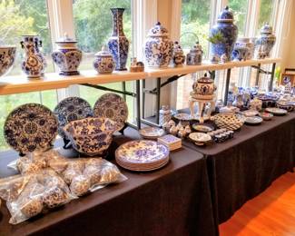 Chinoiserie ceramics 