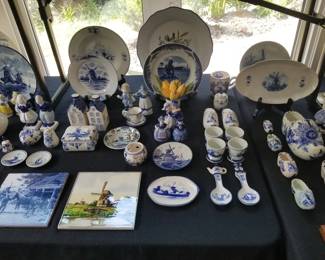 Delft decor and kitchen accessories 