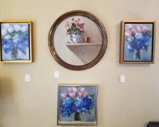 Original framed paintings
