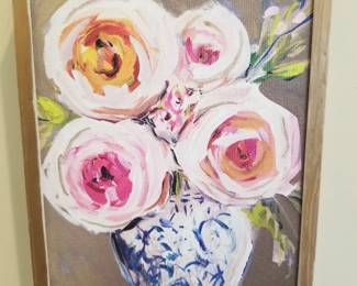 Acrylic on canvas painting