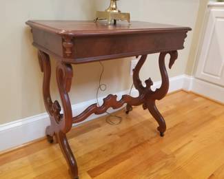 Victorian console table. 