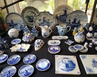 Delft decor and kitchen accessories 