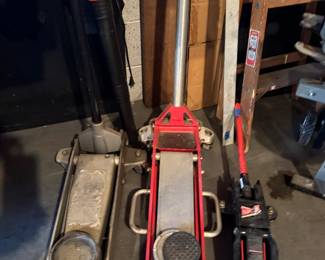 Floor Jacks three ways