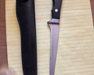 Norfolk knife with sheath