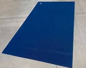 Large Blue Exercise Mat