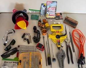 Large Lot of HVAC Service Tools, Hand Tools & Jobsite Accessories