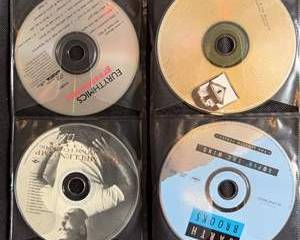 Collection of Rock, Pop & Alternative Music CDs with 2 Case Logic CD Wallets