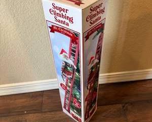 Super Climbing Santa Christmas Decoration in Original Box