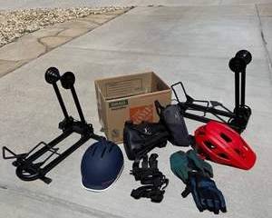 Assorted Bicycle Accessories and Gear