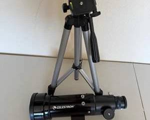 Celestron Travel Scope 70 Portable Refractor Telescope Kit w/ Tripod, Backpack & Manual