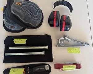 Assorted HVAC Technician Tool & Accessories – Fluke Cases, Earmuffs, CPS Magnet & More