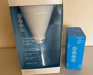 SOMA Sustainable Water Filter System with Replacement Filter