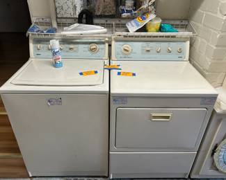 Working Washer and Dryer