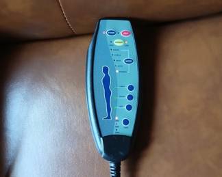 The recliner's massage and heat control