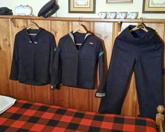 Navy uniform worn during the Korean War