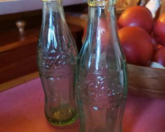 Two Coca-Cola bottles from Lexington, Tenn.