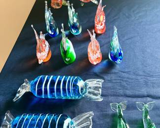 Blown glass fish