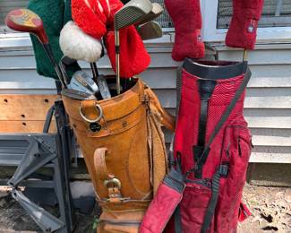 Golf bags ans clubs 