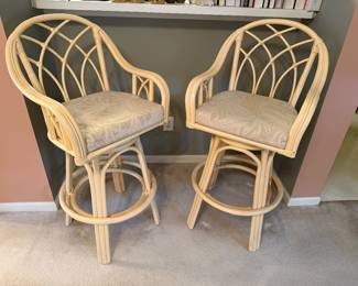 Pair of MCM bar stools