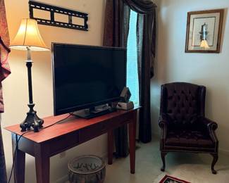 Tv and table 