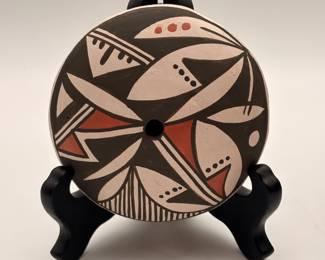Seed Pot , signed Norma Jean Ortiz