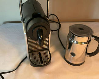 Lot 39: Nespresso And Milk Frother