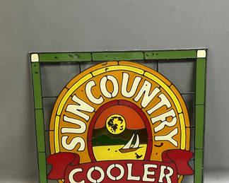 Lot 29: Sun Country Advertising Sign 