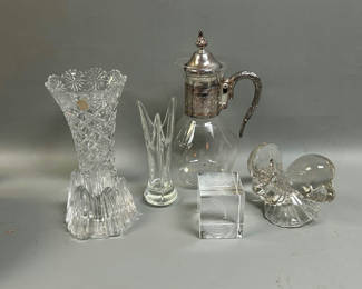 Lot 47: Misc Clear Glass 
