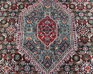 Lot 26: Hand Woven Room Size Rug Persian Bidjar