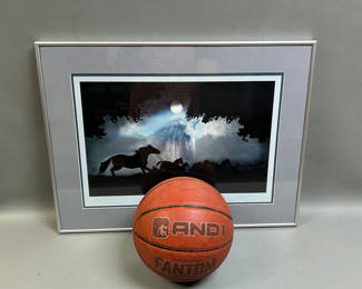 Lot 8: Signed Robert Vavra's "The Whisper's Horse" Lithograph 