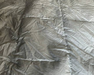 Lot 26: King Sized Down Comforter, Cover And Two Pillow Cases
